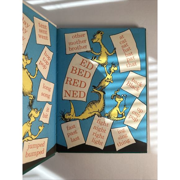 Hop on Pop by Dr. Seuss First Edition Book Club 1963 Hardcover - Picture 7 of 10